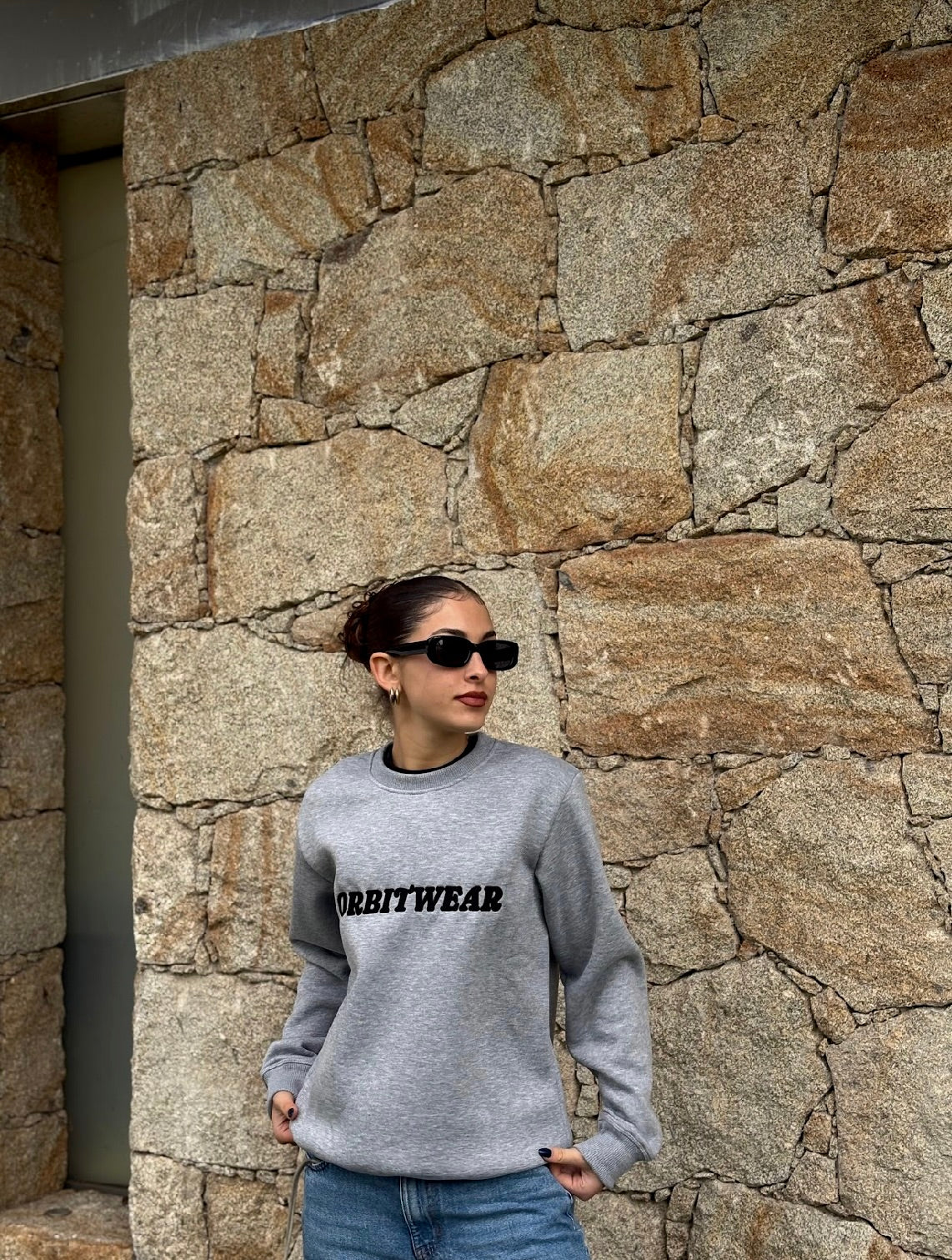 Hoodie ORBITWEAR "Essential Grey"