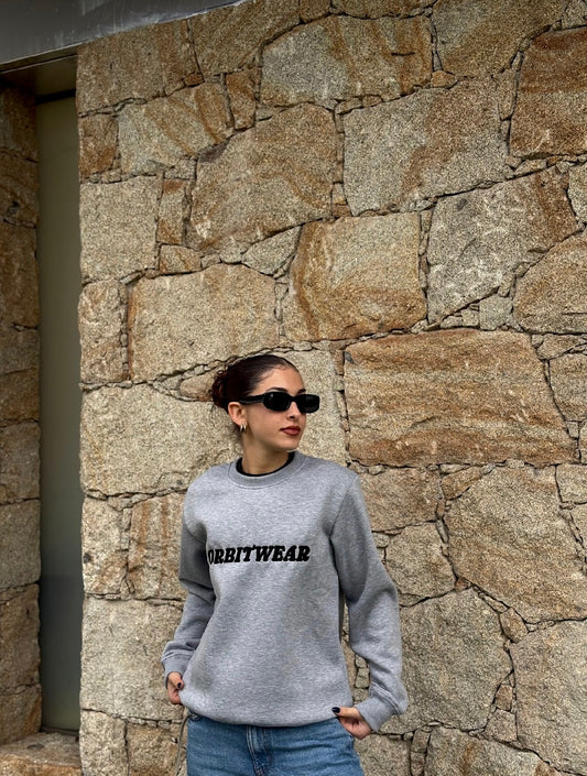 Hoodie ORBITWEAR "Essential Grey"